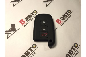 Чехол силиконовый ключа для Kia / Hundai Rio, Cerato, Sportage, Sorento, Carens / IX 35, Sonata (Smart key)